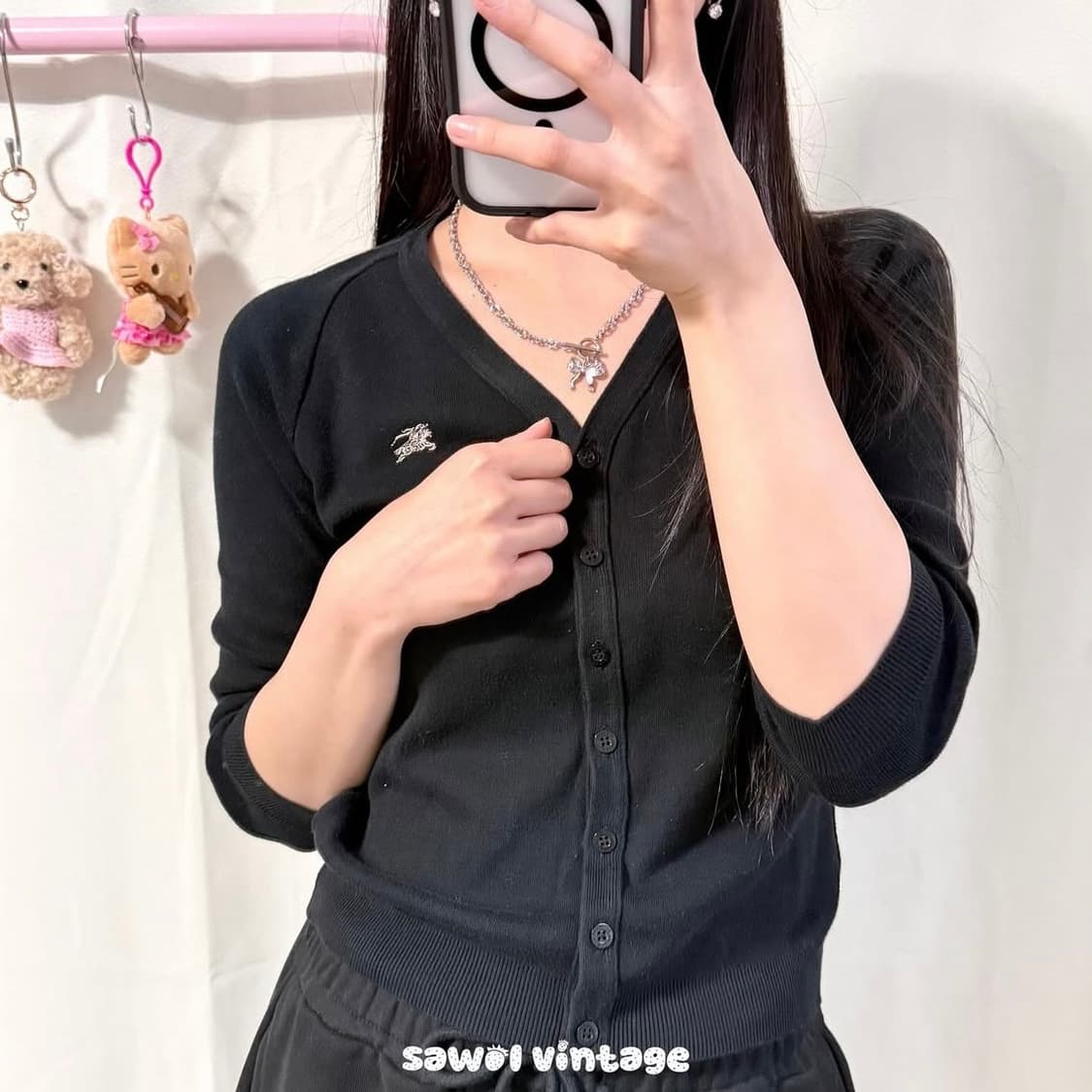 버버리 가디건 상품이미지1