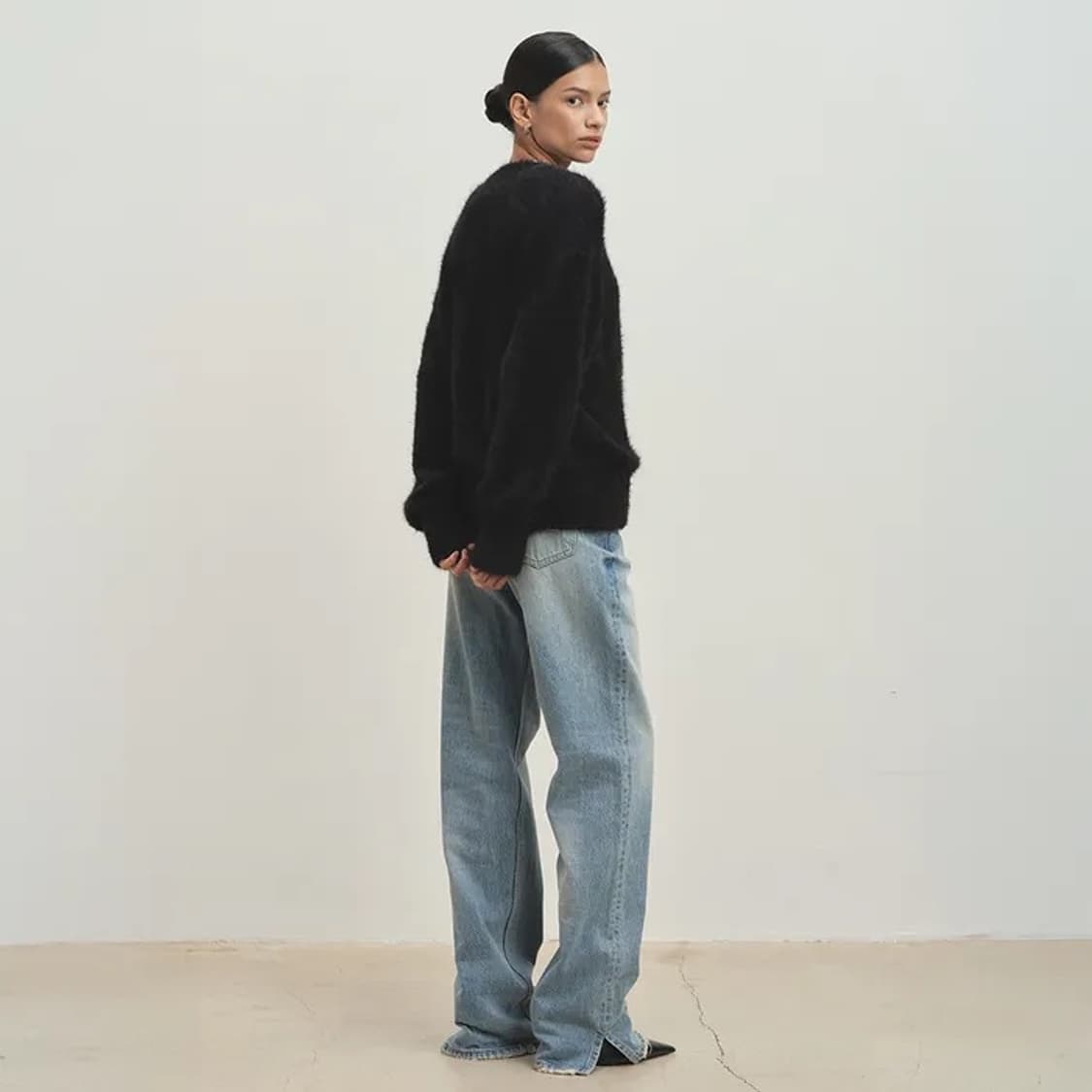 토니웩 퍼 크루넥 탑 니트 상품이미지3