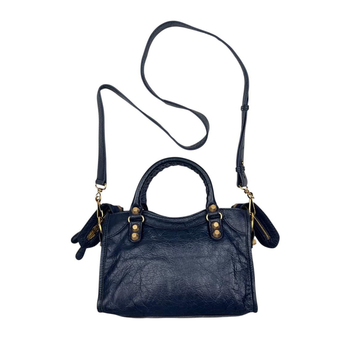 발렌시아가 미니 자이언트 시티백 네이비. 모터백 르시티 르카골 상품이미지2