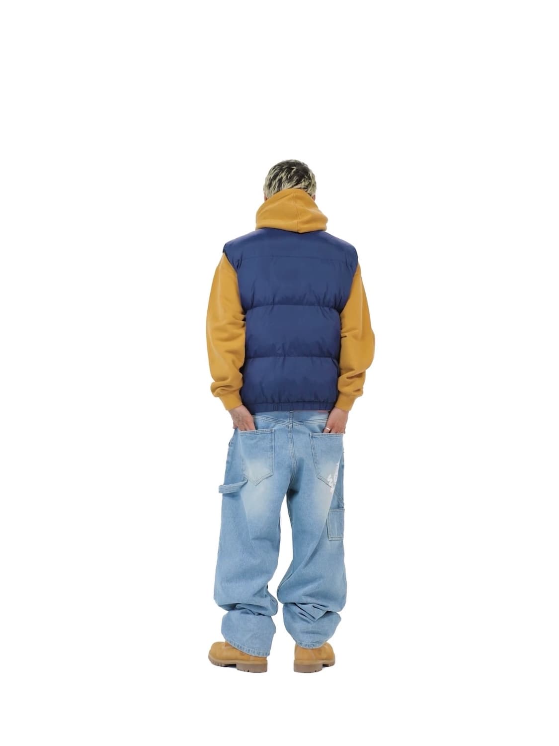 위캔더스 패딩조끼 패딩베스트 PUZZLE PUFFER VEST 상품이미지3