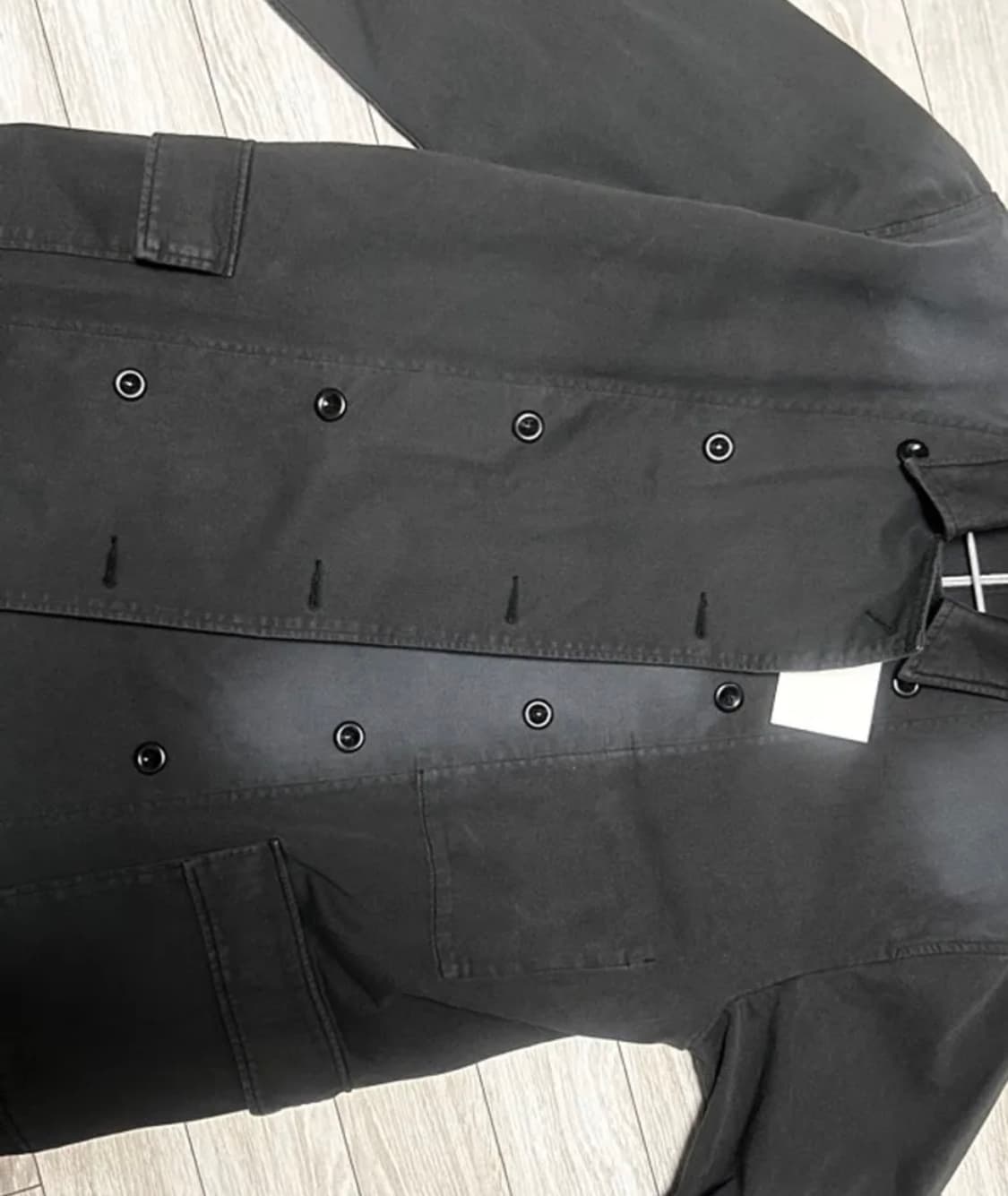 비헤비어 COTTON TWILL FRENCH DB JACKET dyed  상품이미지2