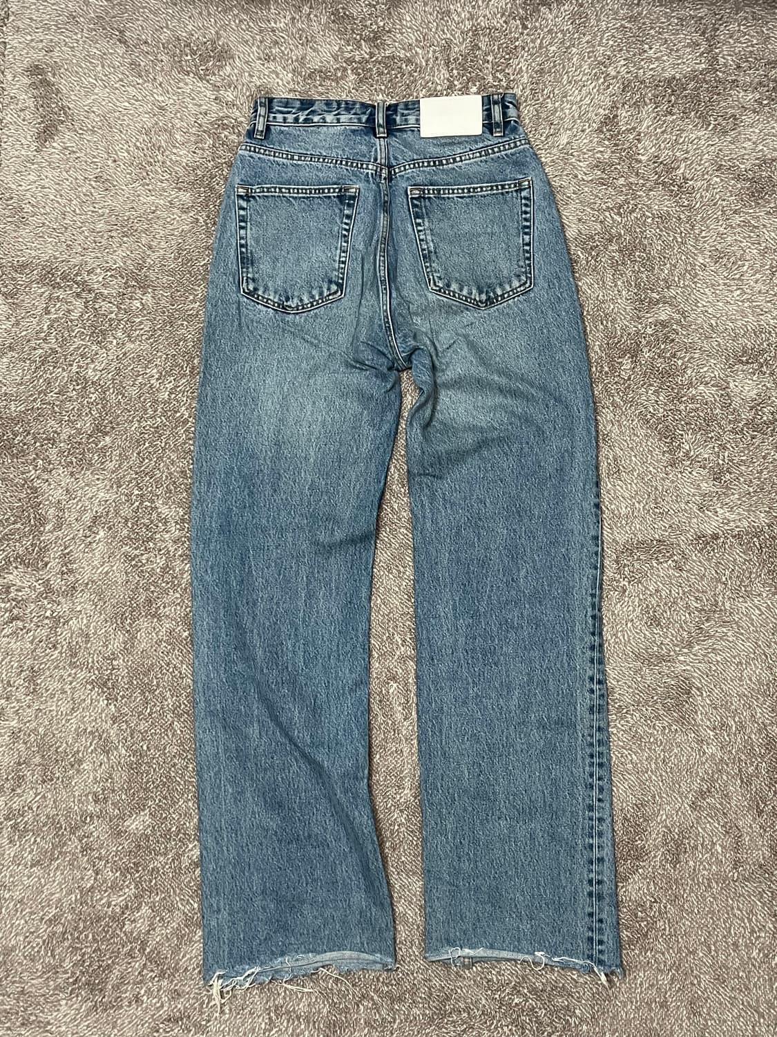 풀앤베어 세미와이드 스트레이트 데님  상품이미지3