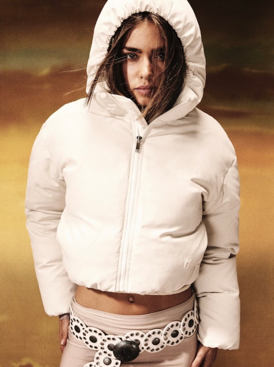 글로니 바운더리스 다운 푸퍼 자켓 아이보리 상품이미지1