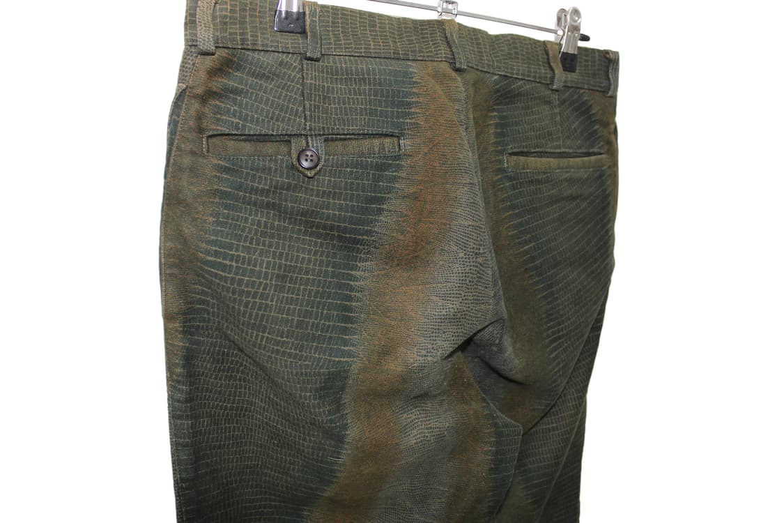 1990s A.P.C. 아페쎄 스네이크 패턴 팬츠 상품이미지6