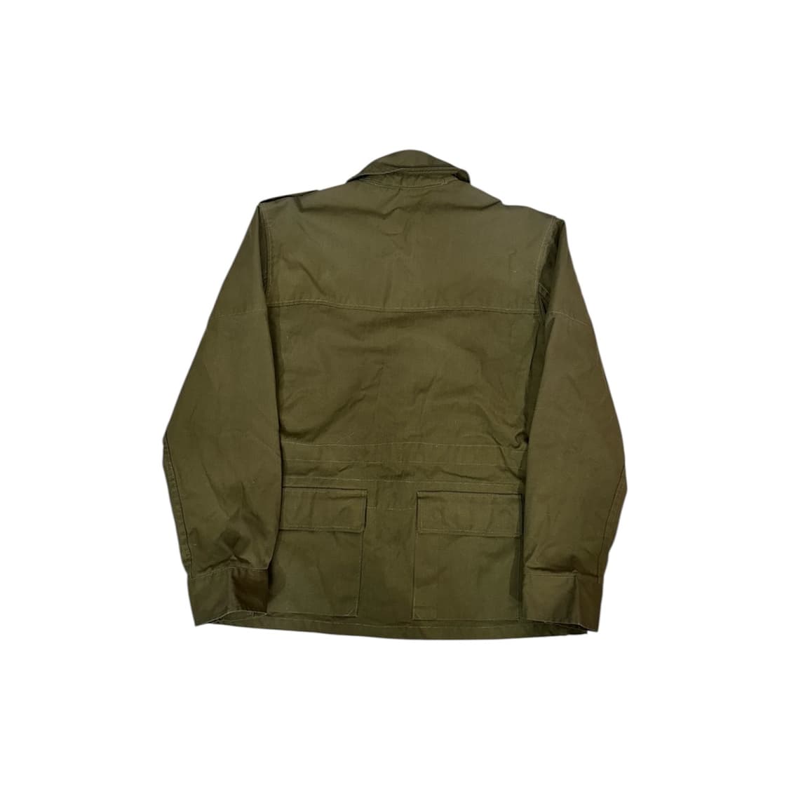 일본 빈티지 군복 복각 카키 셔츠 자켓  상품이미지5
