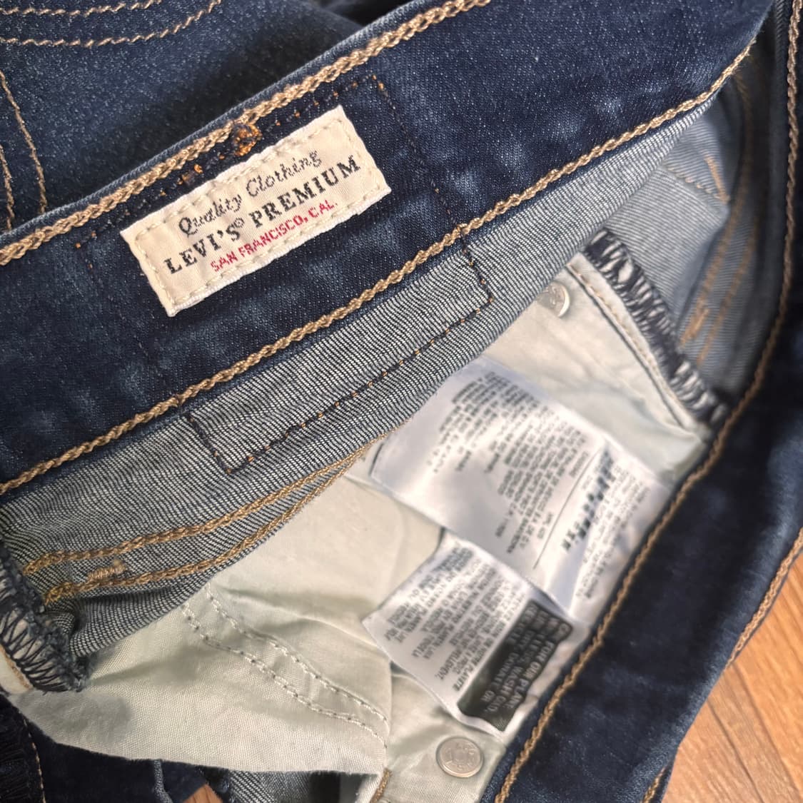 27 리바이스 청바지 보이프렌드 스판 데님 프리미엄 라벨 상품이미지4