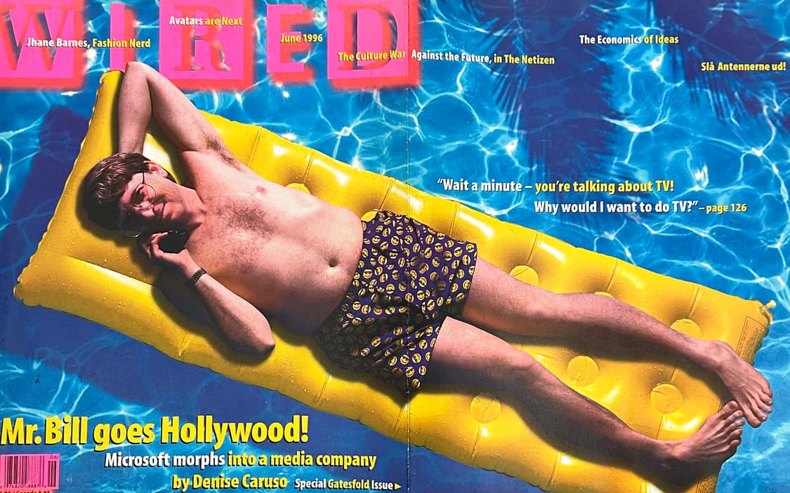 와이어드 WIRED 빌 게이츠 커버 1996년 해외잡지 희귀잡지 빈티지  상품이미지3