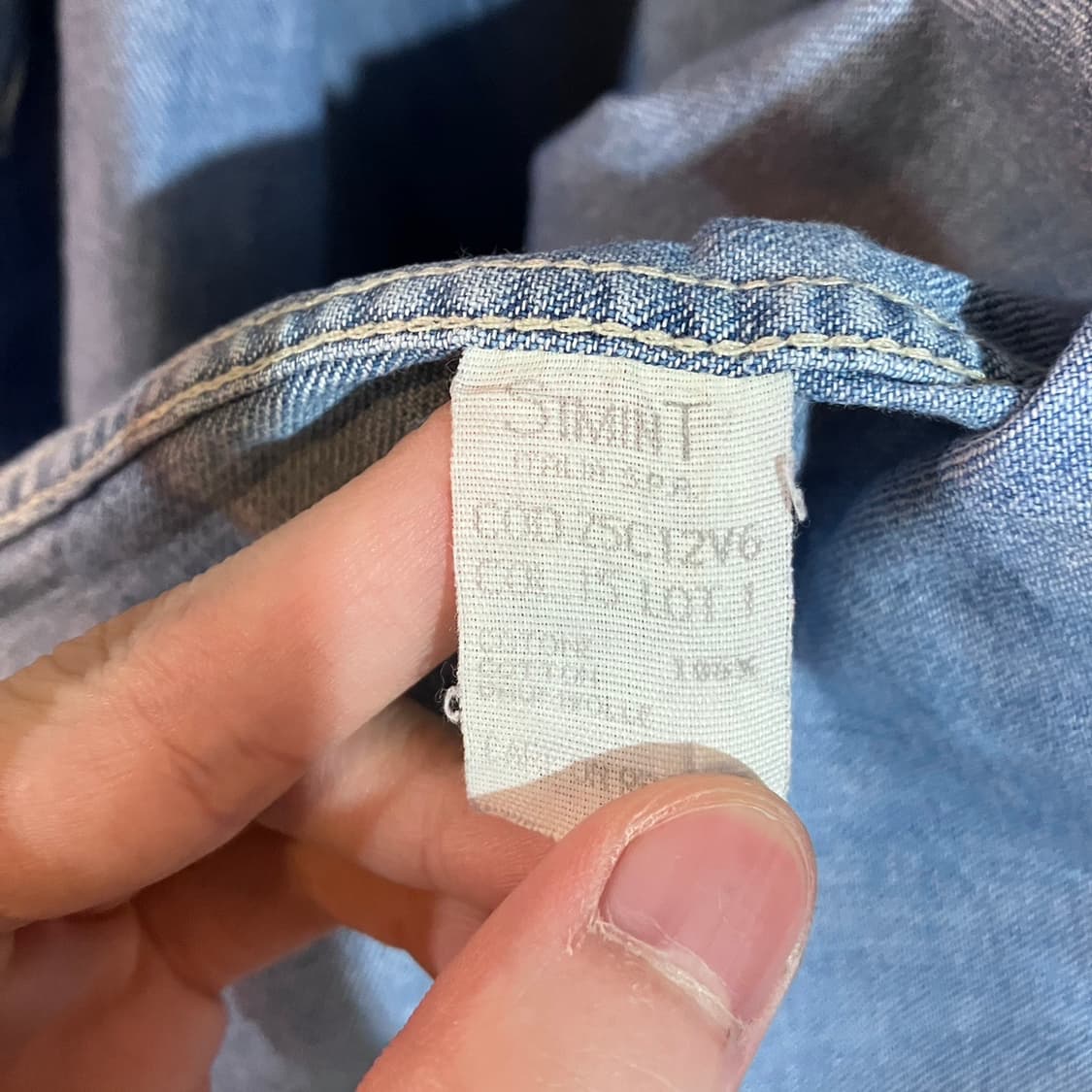 아르마니 진 데님셔츠 상품이미지6