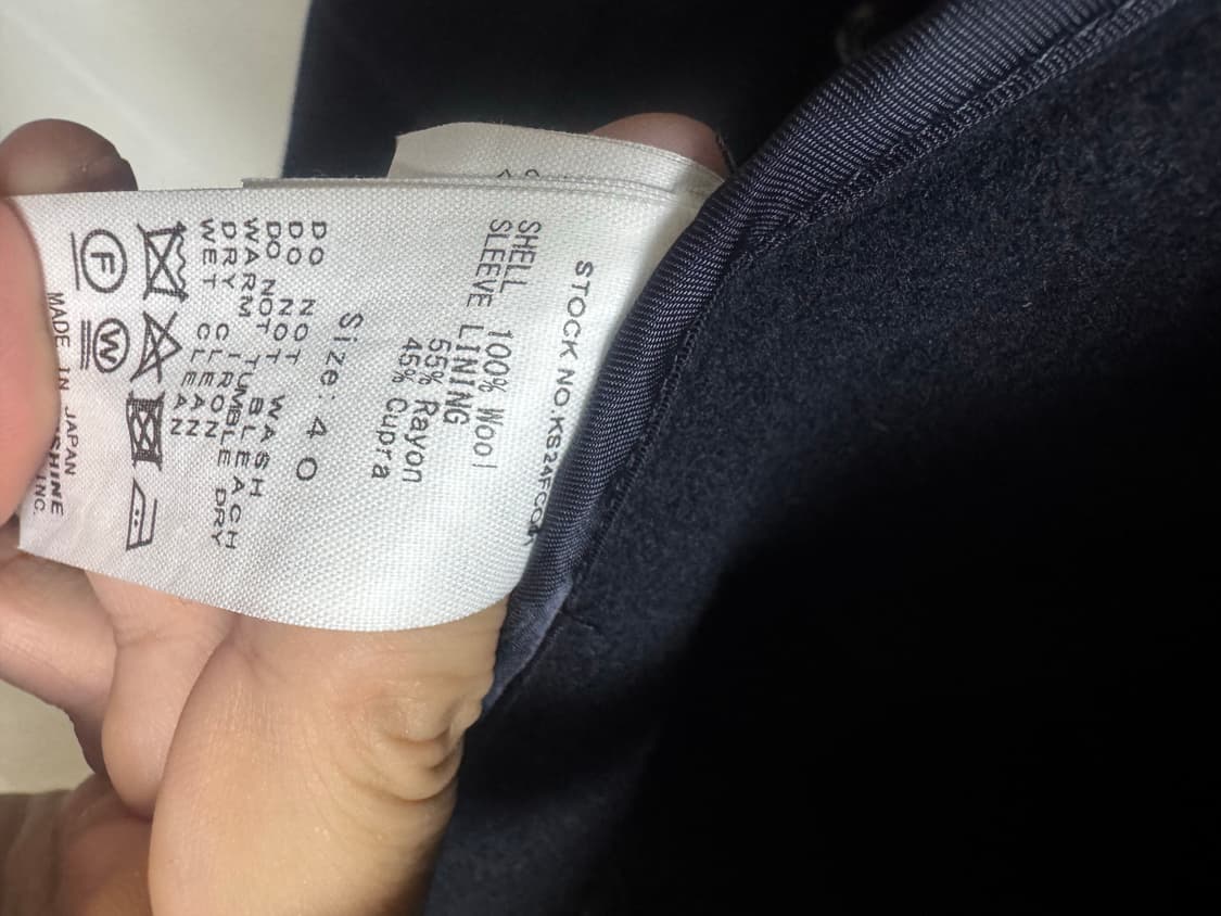 캡틴선샤인 트레블러 24fw 네이비 상품이미지4