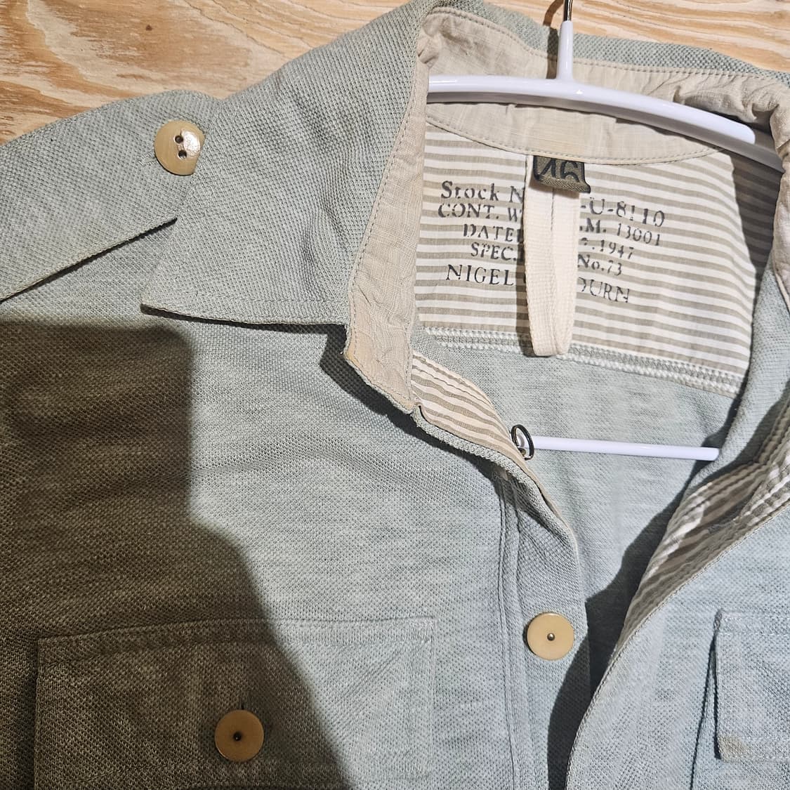 나이젤카본 밀리터리 견장 pk 티셔츠 상품이미지2