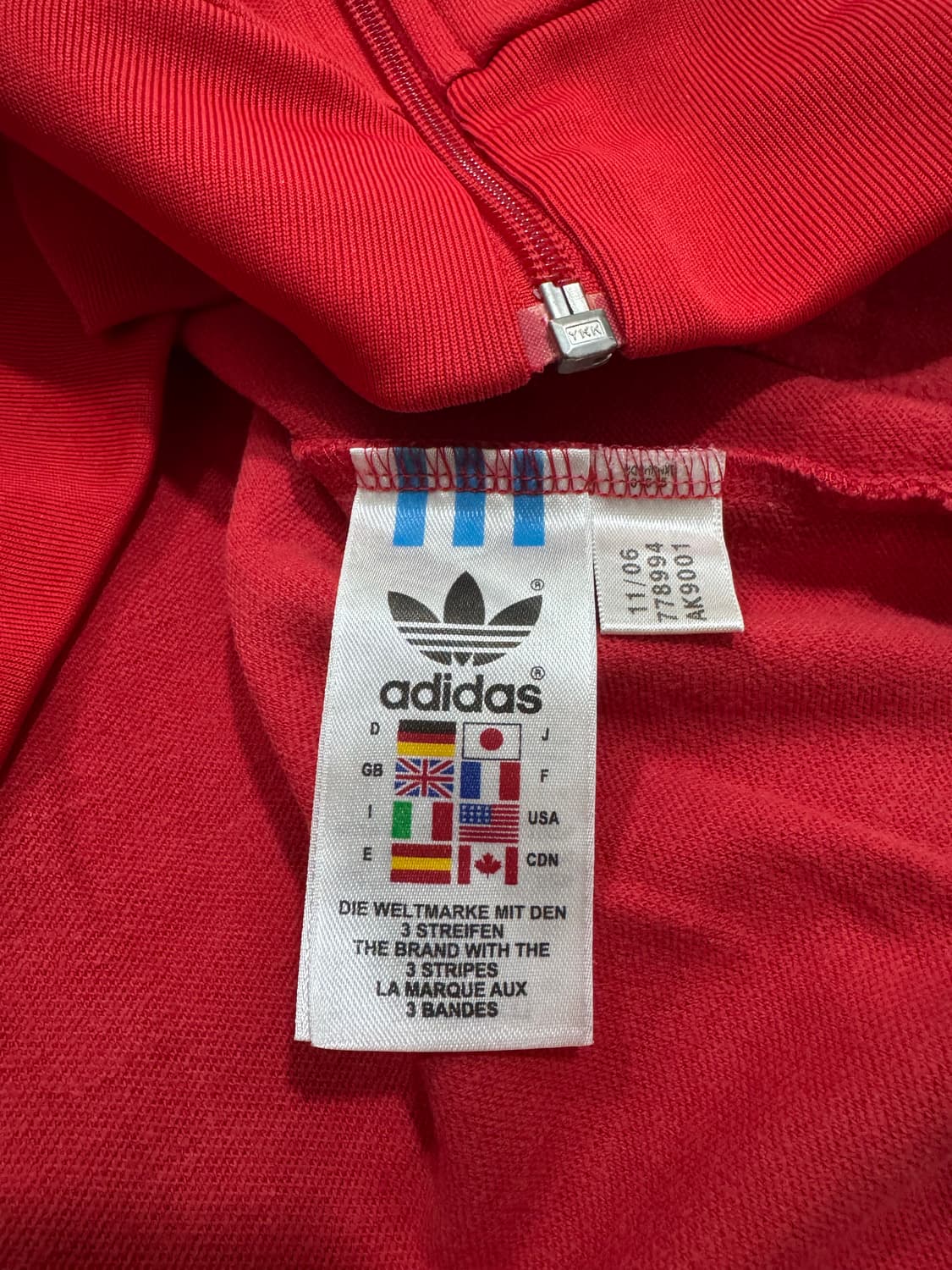 아디다스 바이에른 뭰헨 자수 로고 트랙탑  상품이미지6