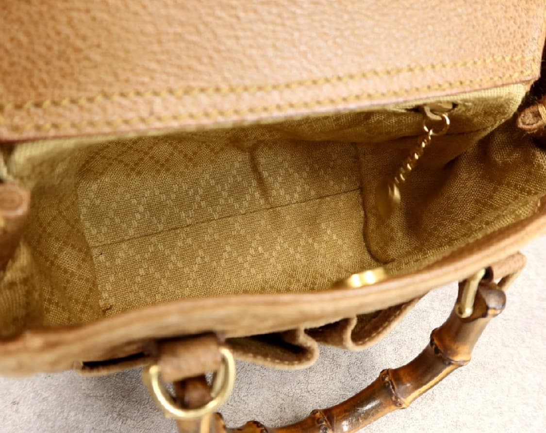 구찌 스웨이드 뱀부 백 상품이미지5