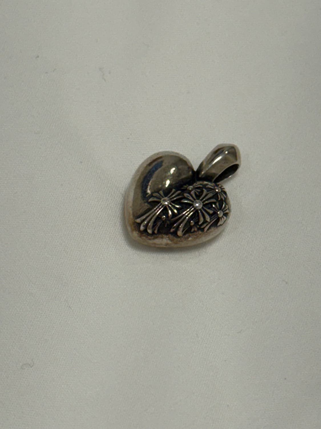 크롬하츠 하트 팬던트 참 목걸이 상품이미지1