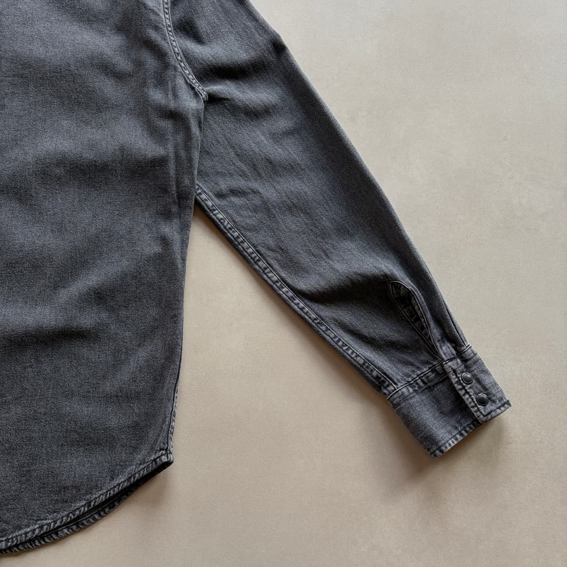 [M]리바이스 Levi's 웨스턴 흑청 데님 셔츠 상품이미지8