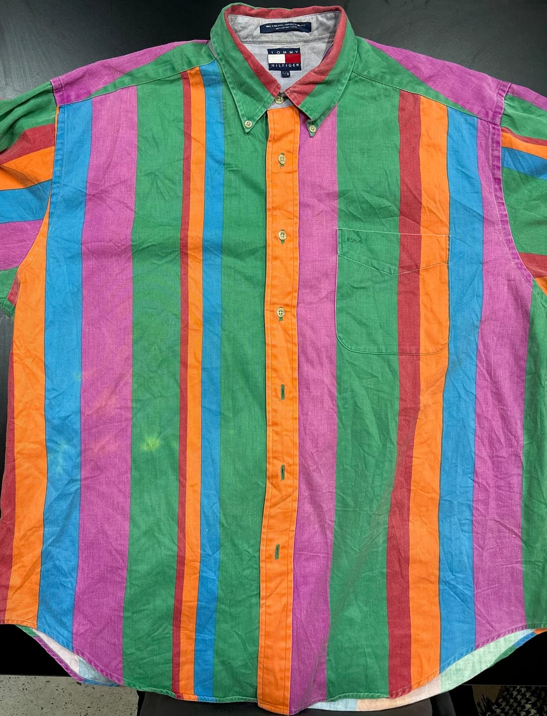 타미힐피거 빈티지 오버사이즈 셔츠 상품이미지3