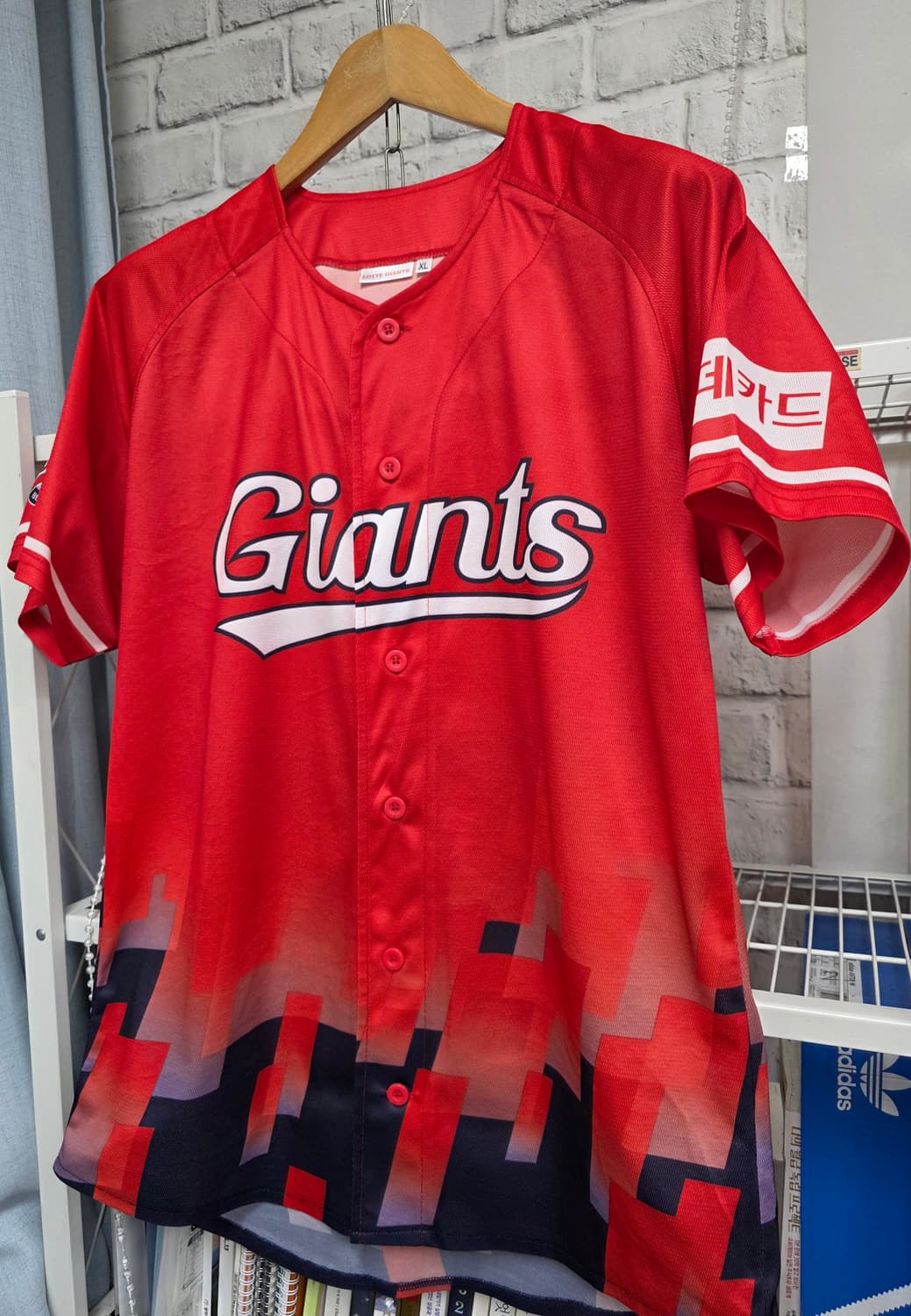 롯데 자이언츠 유니폼 105 XL 노마킹 동백유니폼 MN29 상품이미지2