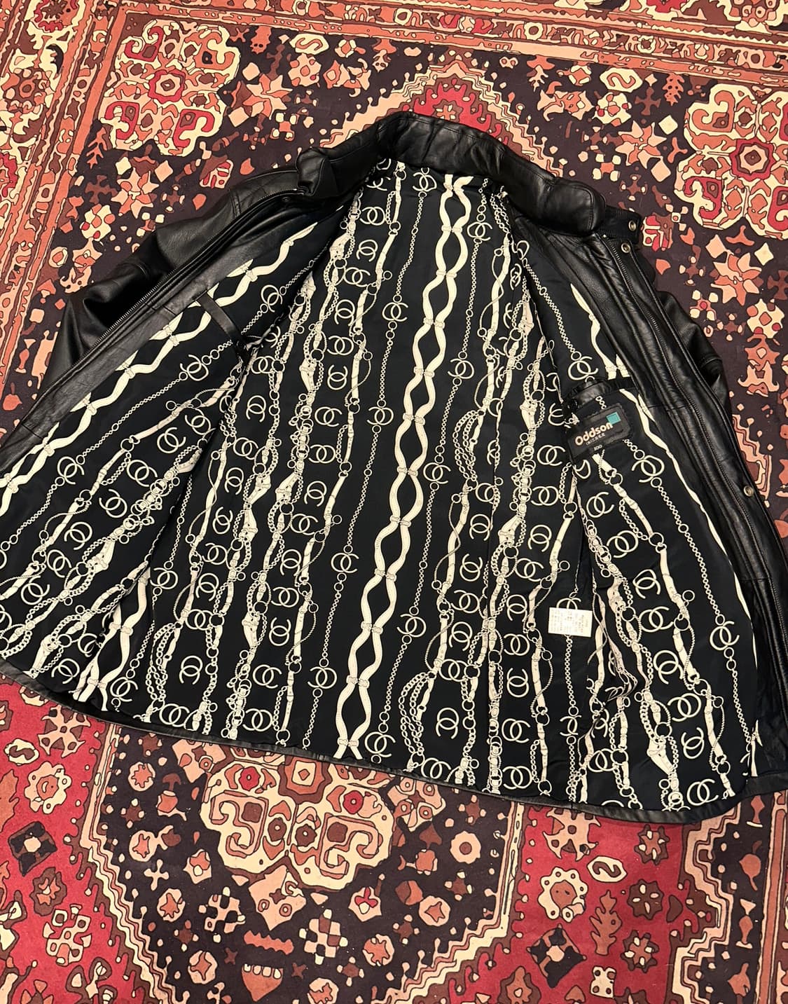 ( XL-2XL ) 가죽코트 가죽하프 레더자켓 가죽카코트 빈티지가죽 상품이미지3