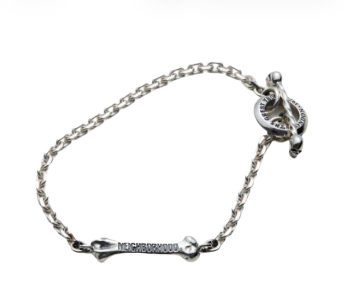 [OS] 네이버후드 x 더 그레이트 프로그 실버 브레이슬릿 상품이미지10