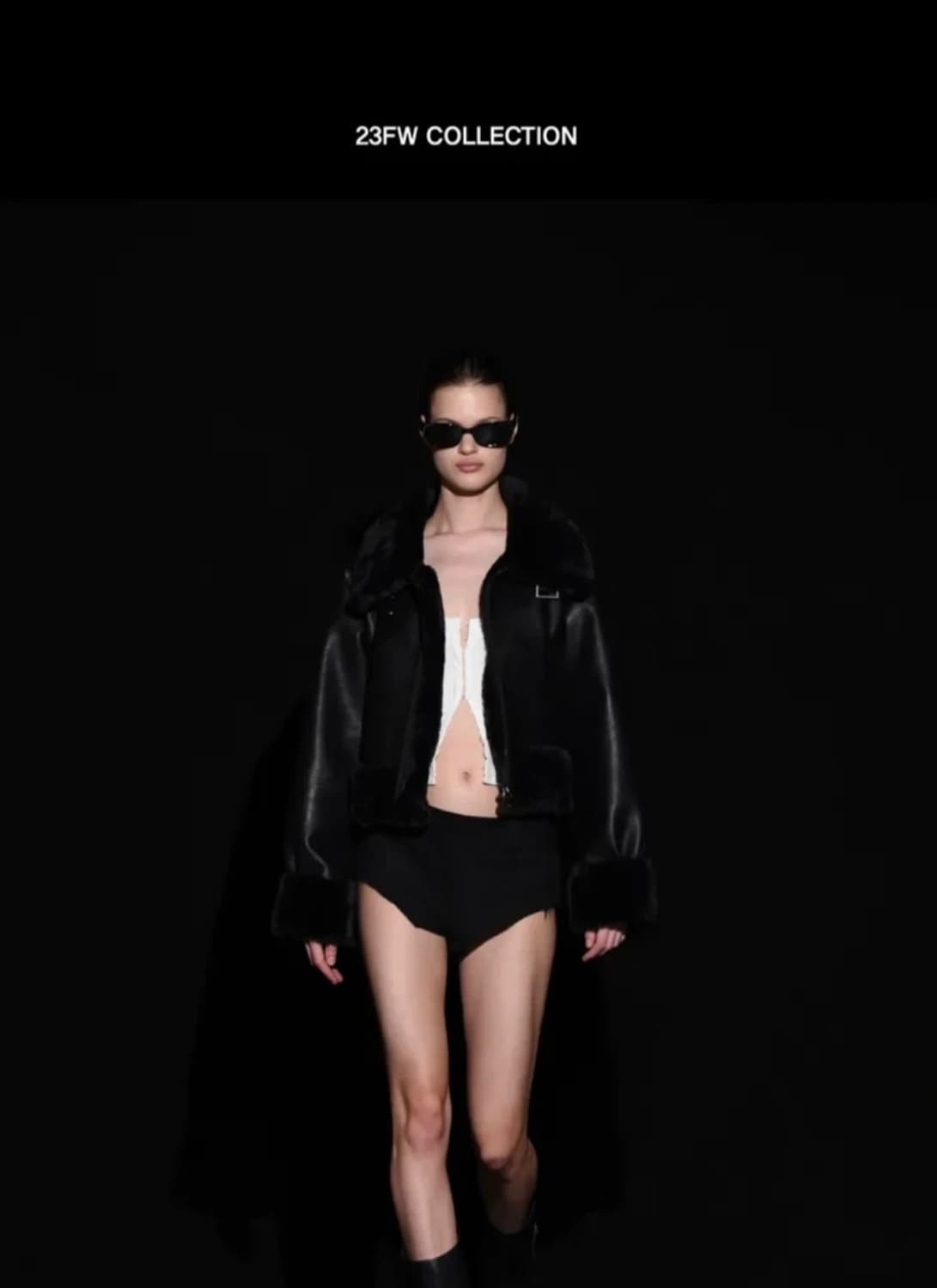 보헤미안서울 23FW 무스탕 블랙 상품이미지4