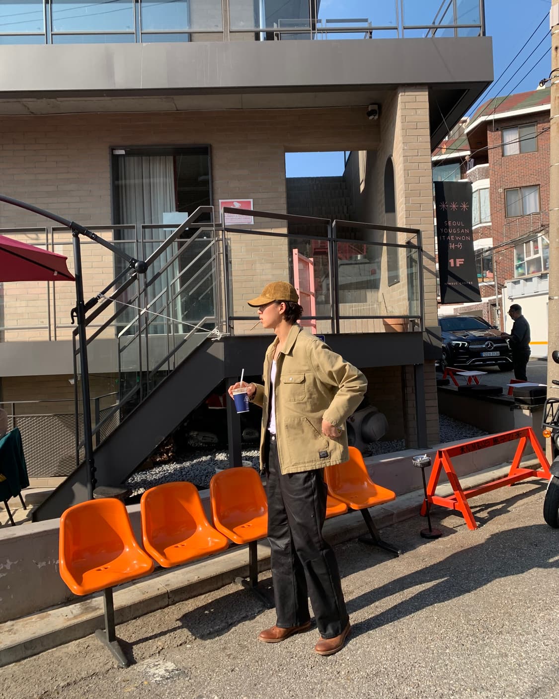 리바이스 브라운 데님 트러커 자켓 (L) 상품이미지4