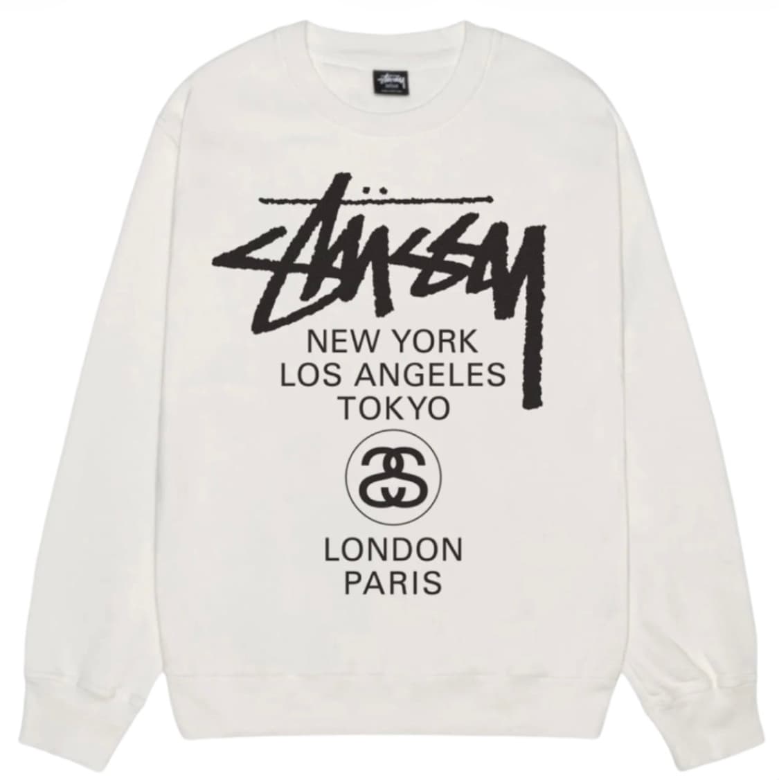 국내배송 새상품 / 스투시 월드투어 크루넥 맨투맨 상품이미지3