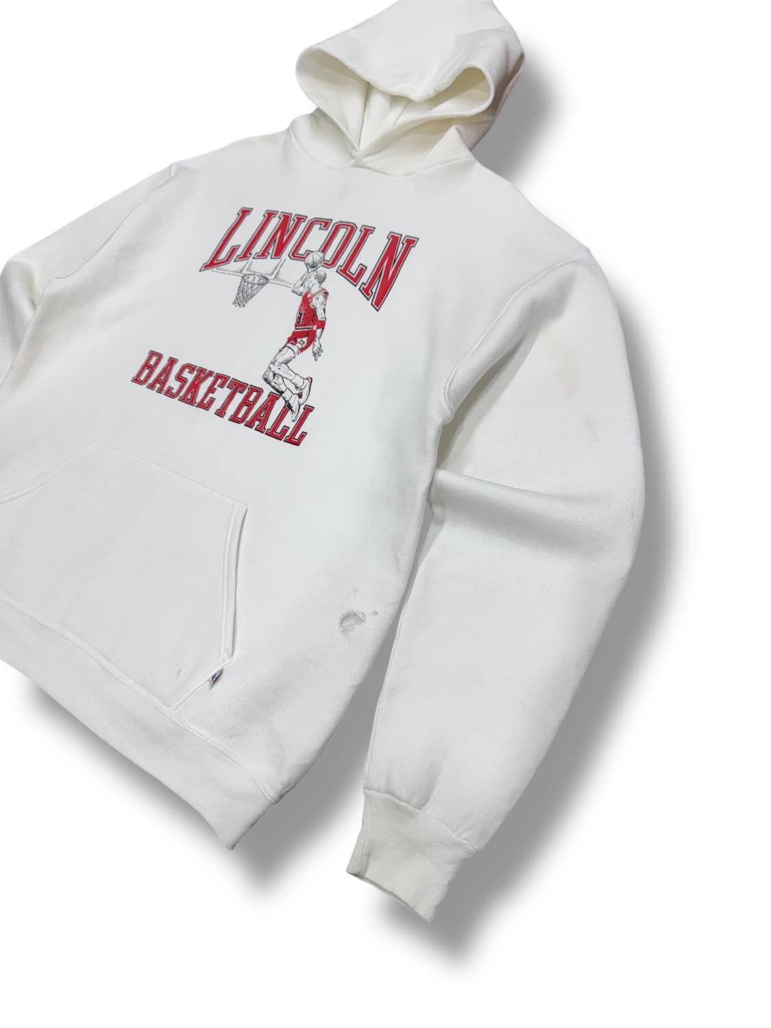 90s 러셀 빈티지 스웻 후드티 made in USA (XL)   상품이미지4