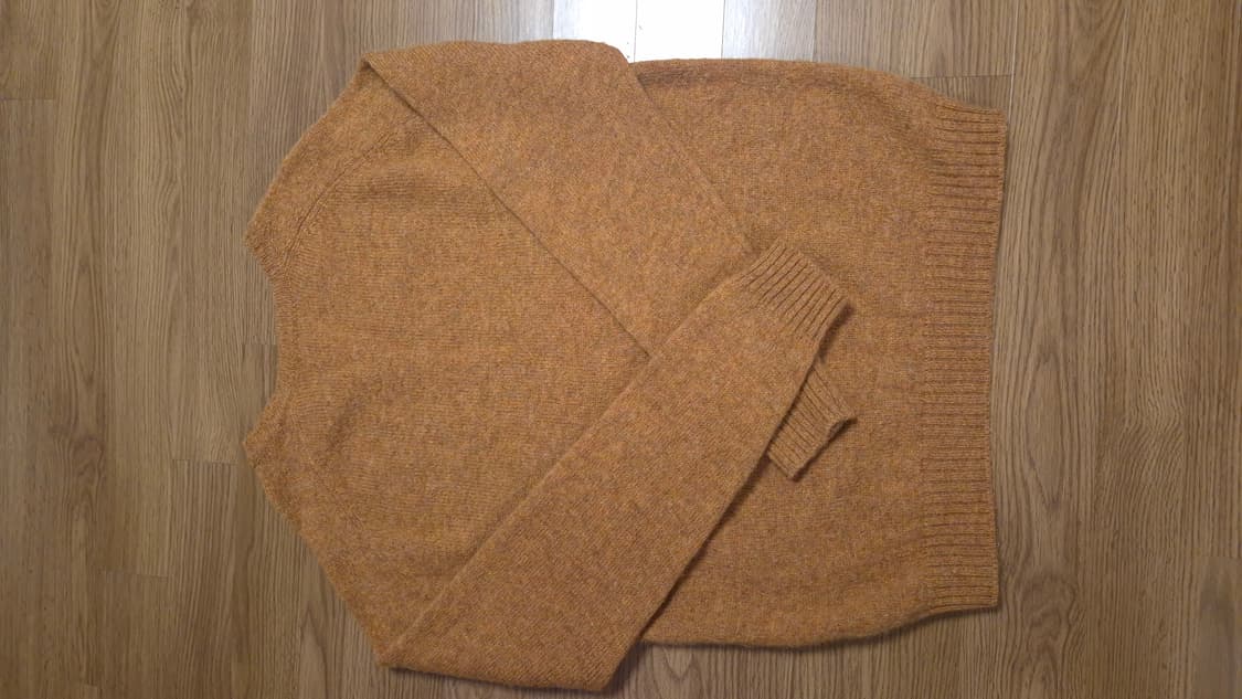 엘엘빈 뉴질랜드 울 니트 스웨터 (스코트랜드 제조) L ~ XL 상품이미지5