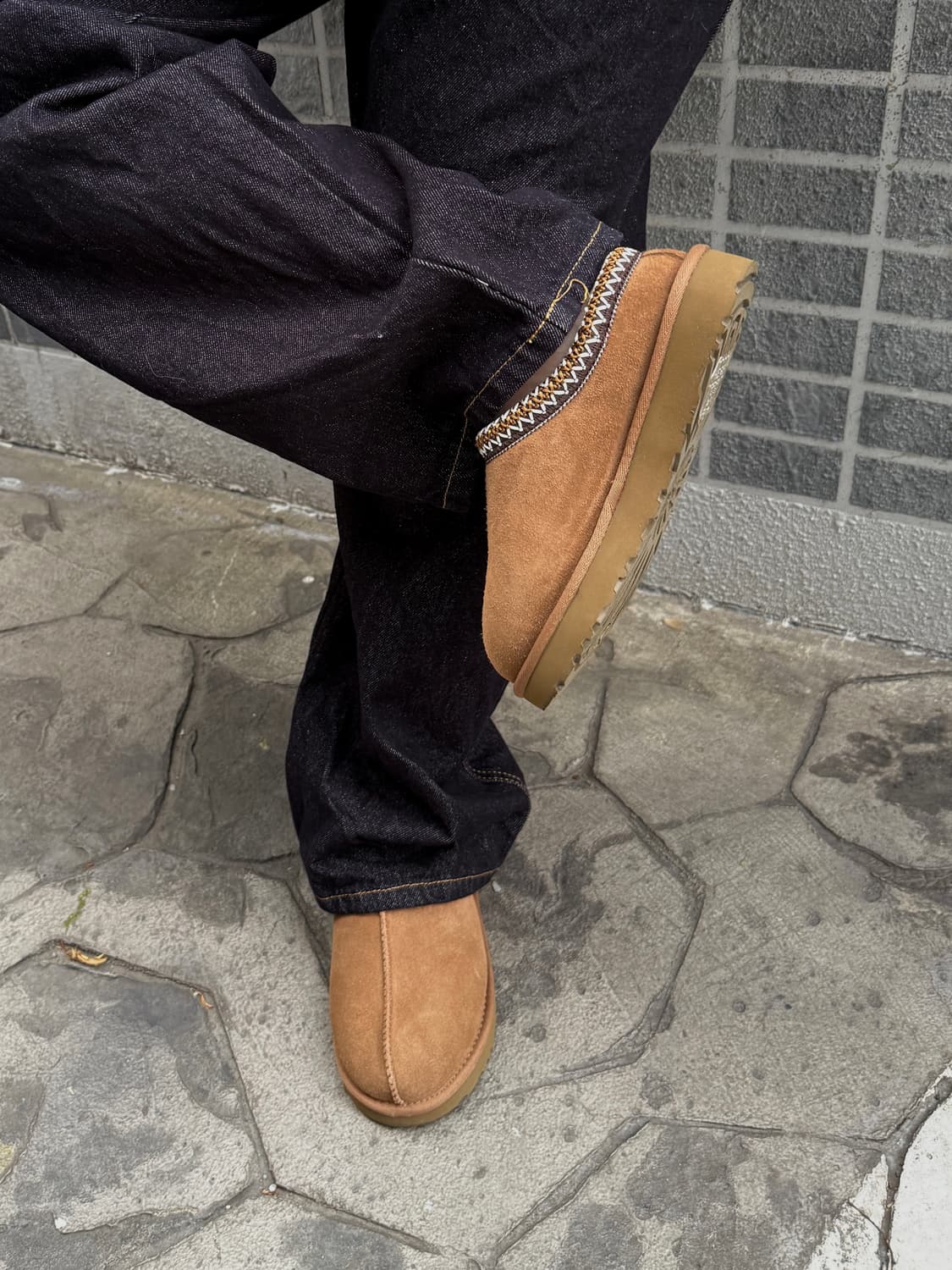 플리마켓🔥 어그 타스만 체스트넛 슬리퍼 상품이미지1