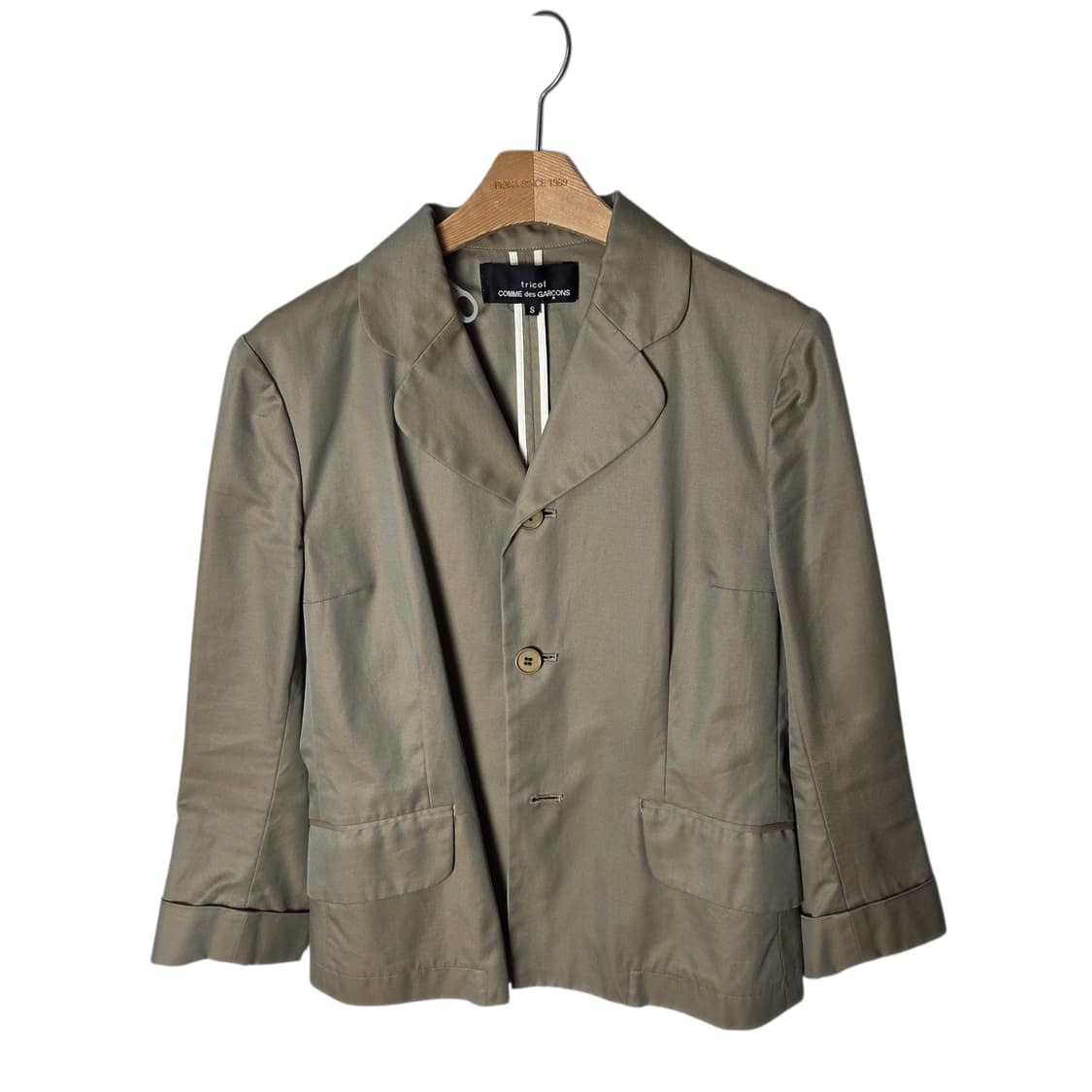 [CDG Tricot] 트리콧 꼼데가르송 싱글 버튼 자켓 상품이미지1