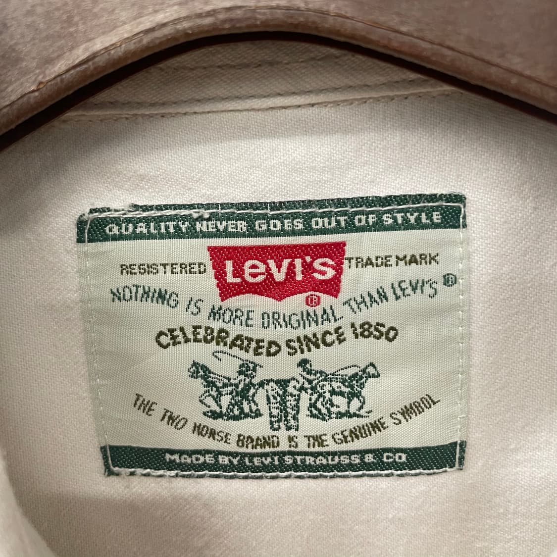 00s 리바이스 리벳 포켓 데님 셔츠 상품이미지10