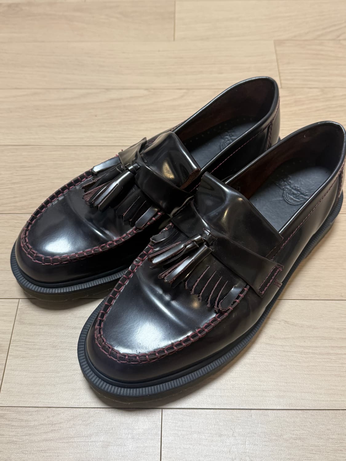 닥터마틴 아드리안 폴리쉬드 스무스 체리레드 상품이미지2