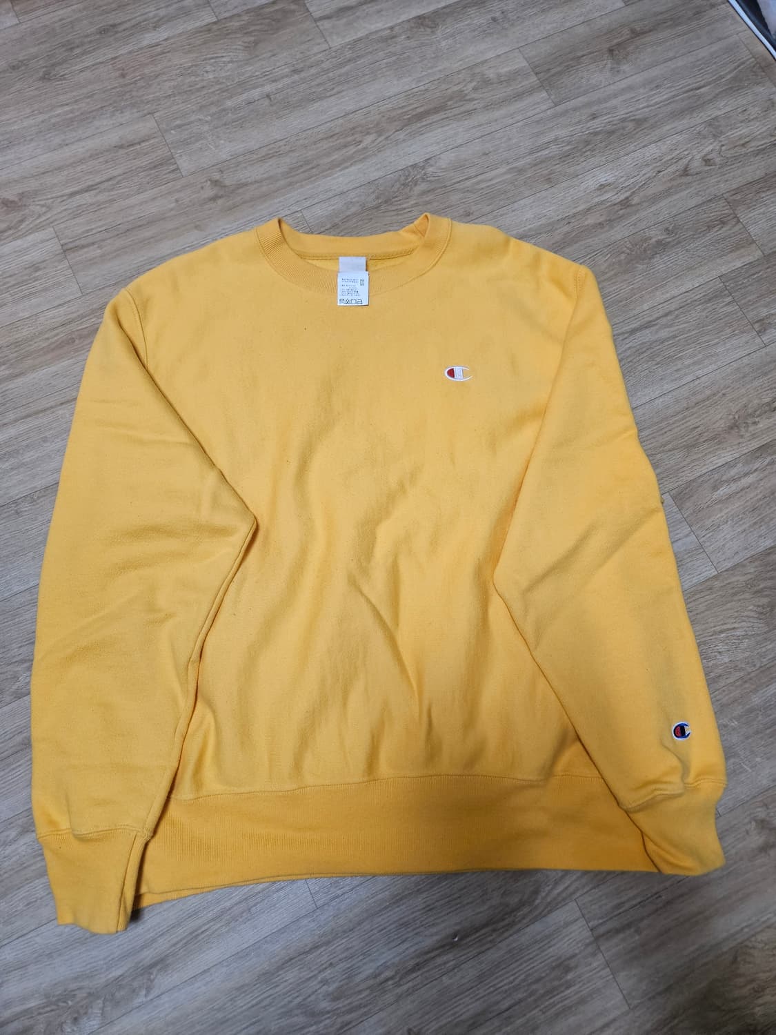 (M)챔피언 리버스위브 머스타드 스웻셔츠 상품이미지1