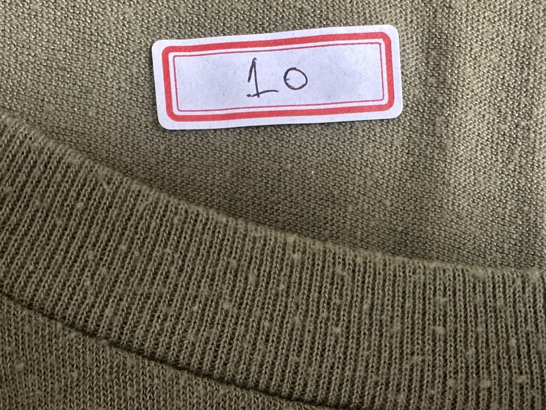 미군 카키색 라운드 반팔 티셔츠 (L) (10) (만원샵) 상품이미지6