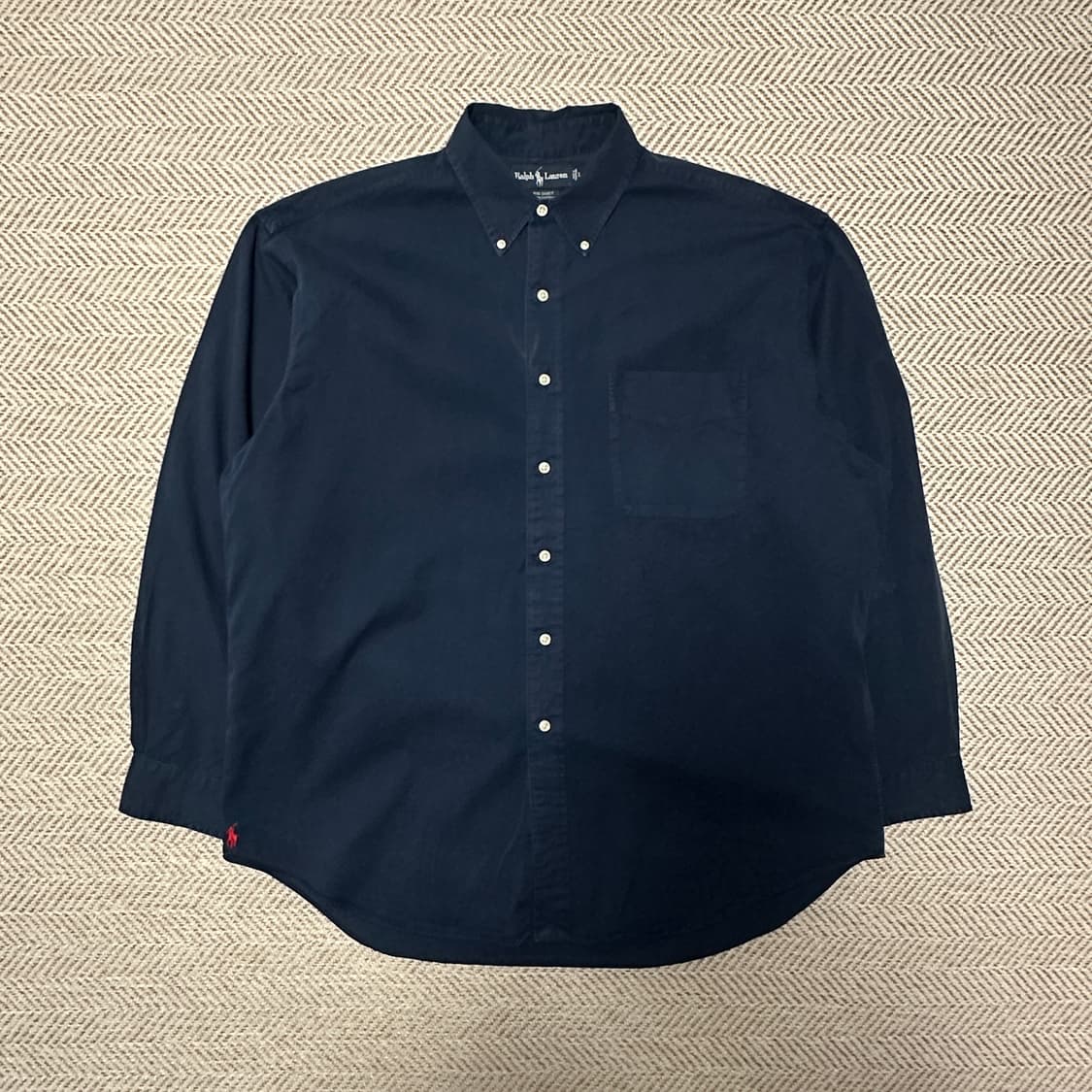 POLO RALPH LAUREN big shirt navy 상품이미지1
