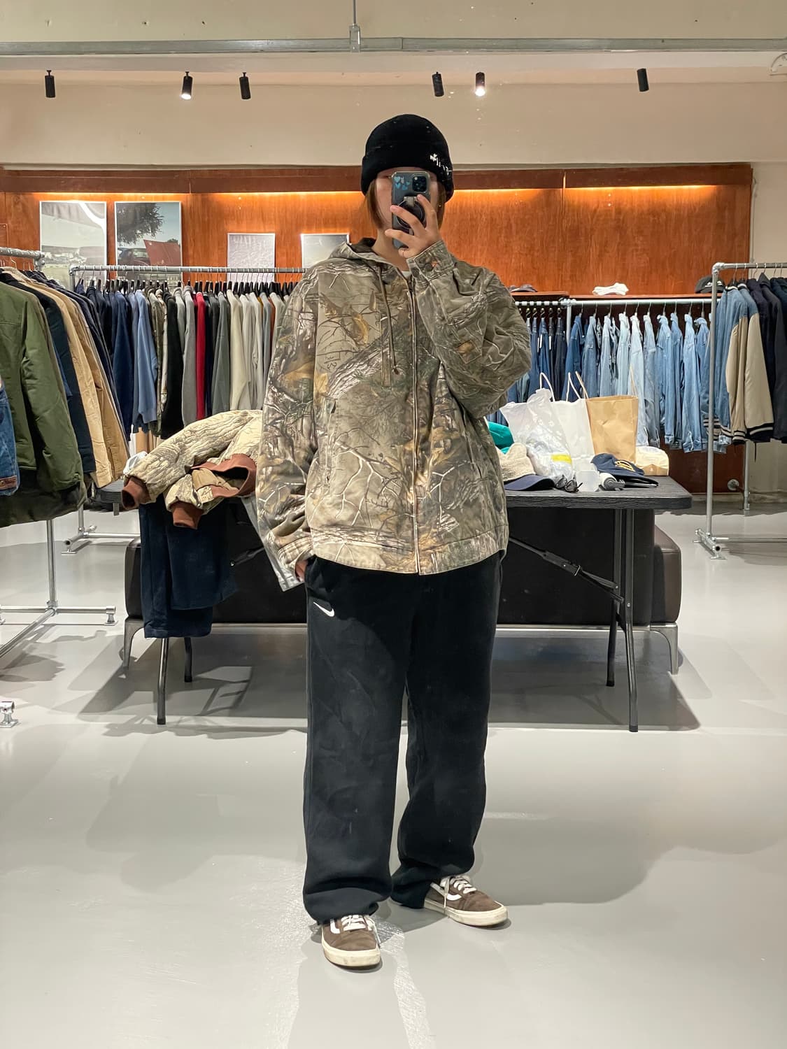 Realtree 후드 집업 자켓 상품이미지1