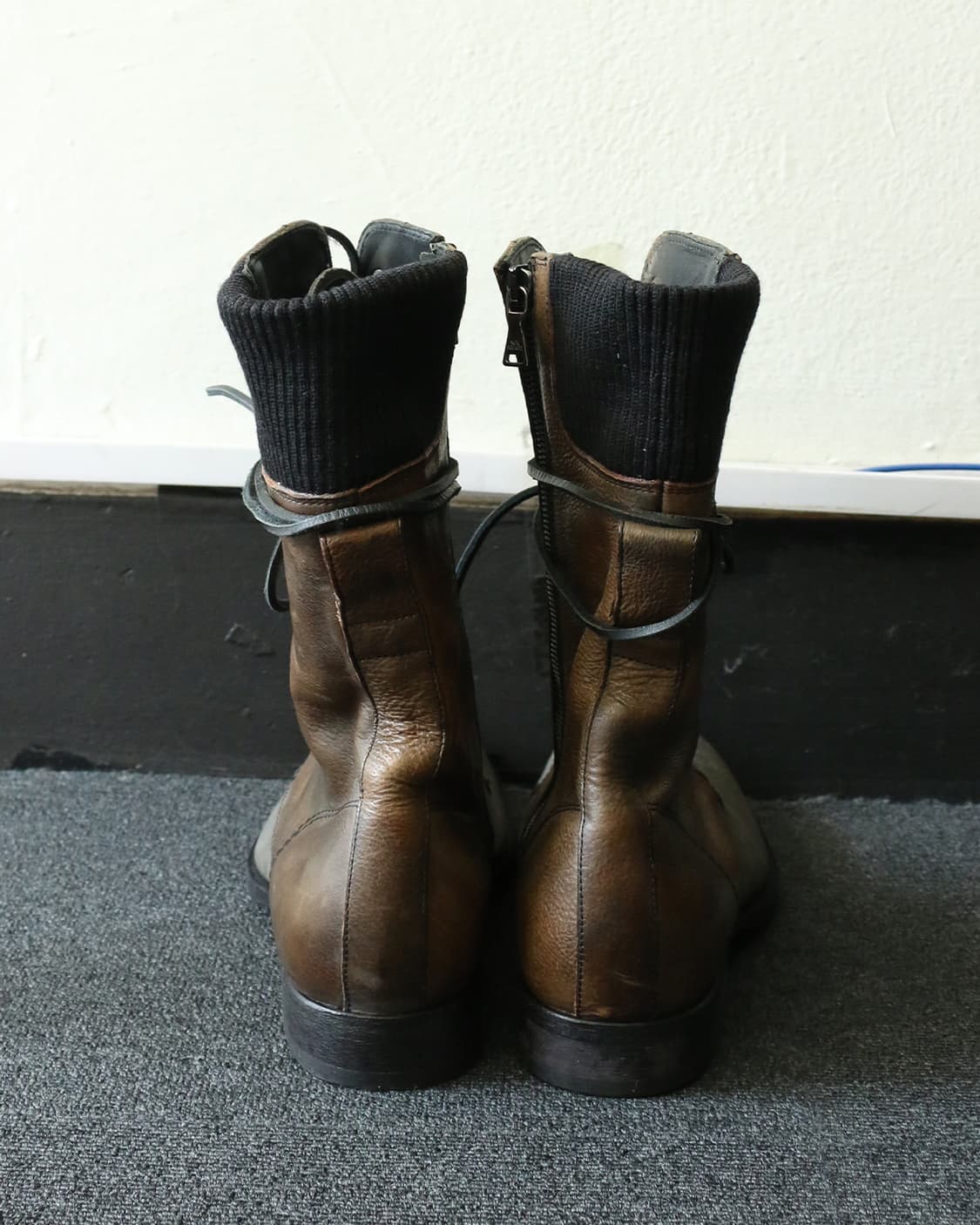 닐 바렛 레이스업 컴뱃 부츠  상품이미지7