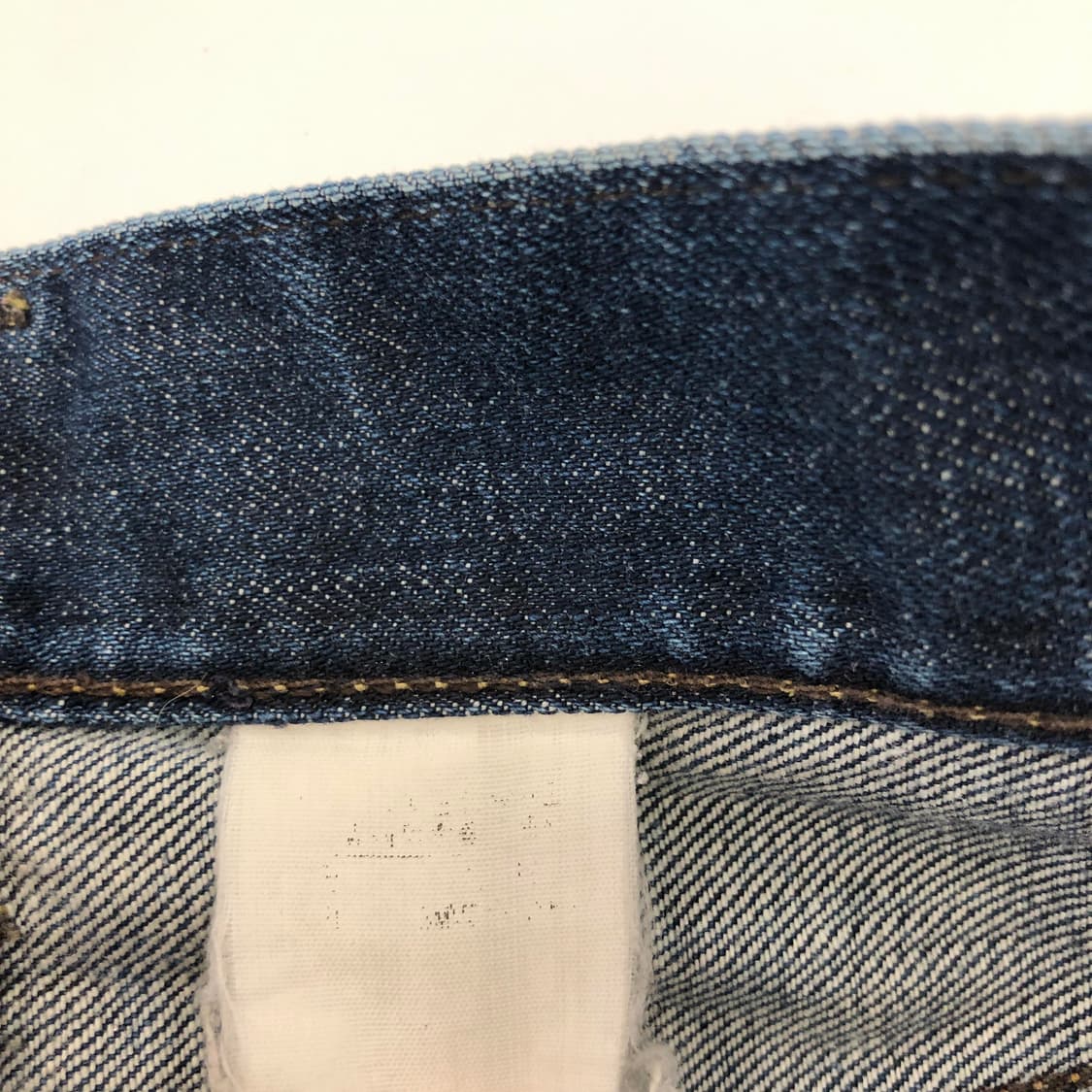 폴로 랄프로렌 오리지널 레더패치 인디고데님진 30-31 인치 상품이미지6