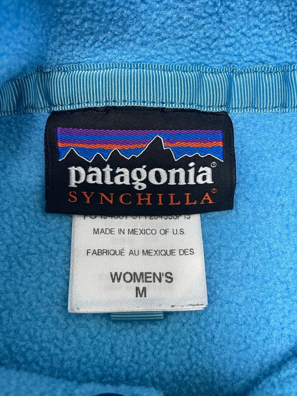 Patagonia synchilla 빈티지 신칠라 블루 상품이미지3