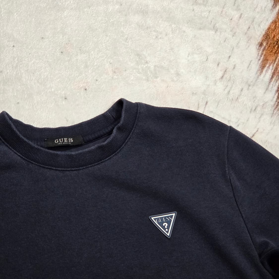 게스 네이비 맨투맨 상품이미지2