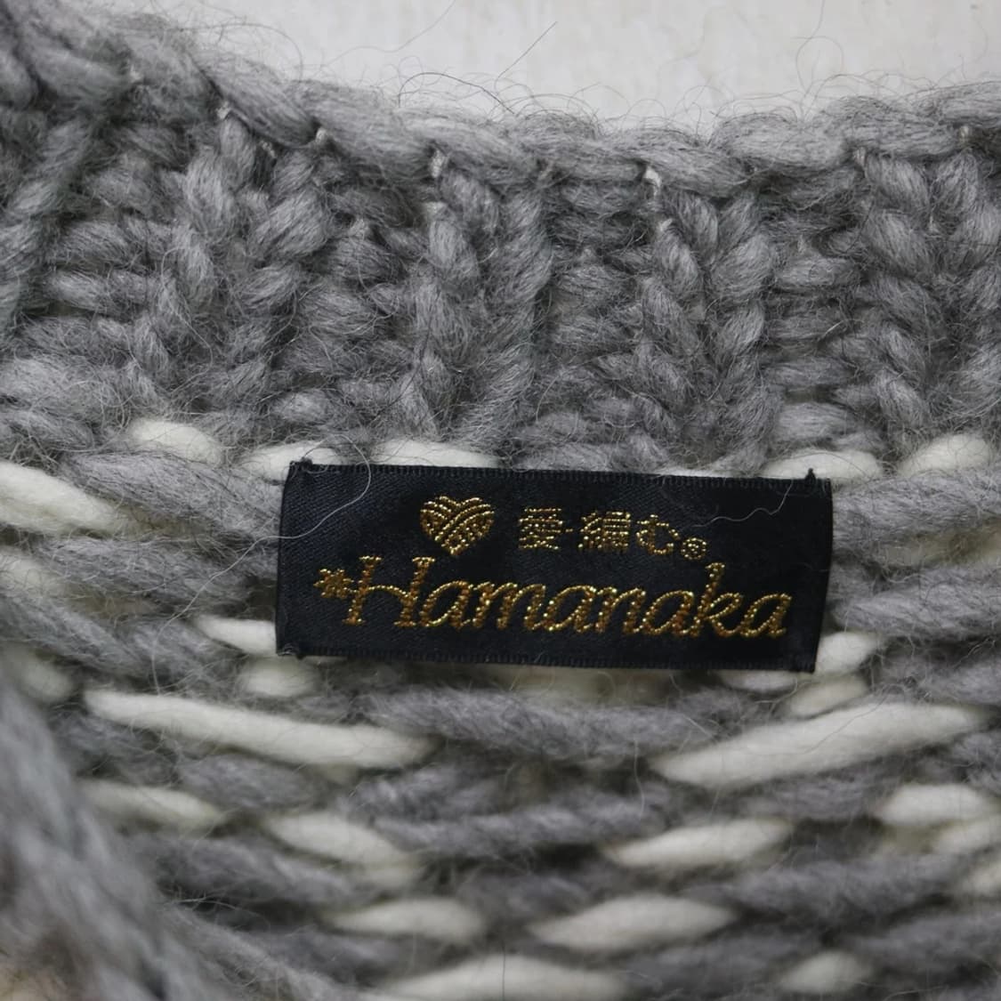 [미사용품] HAMANAKA 눈꽃 울 니트 62361 상품이미지7