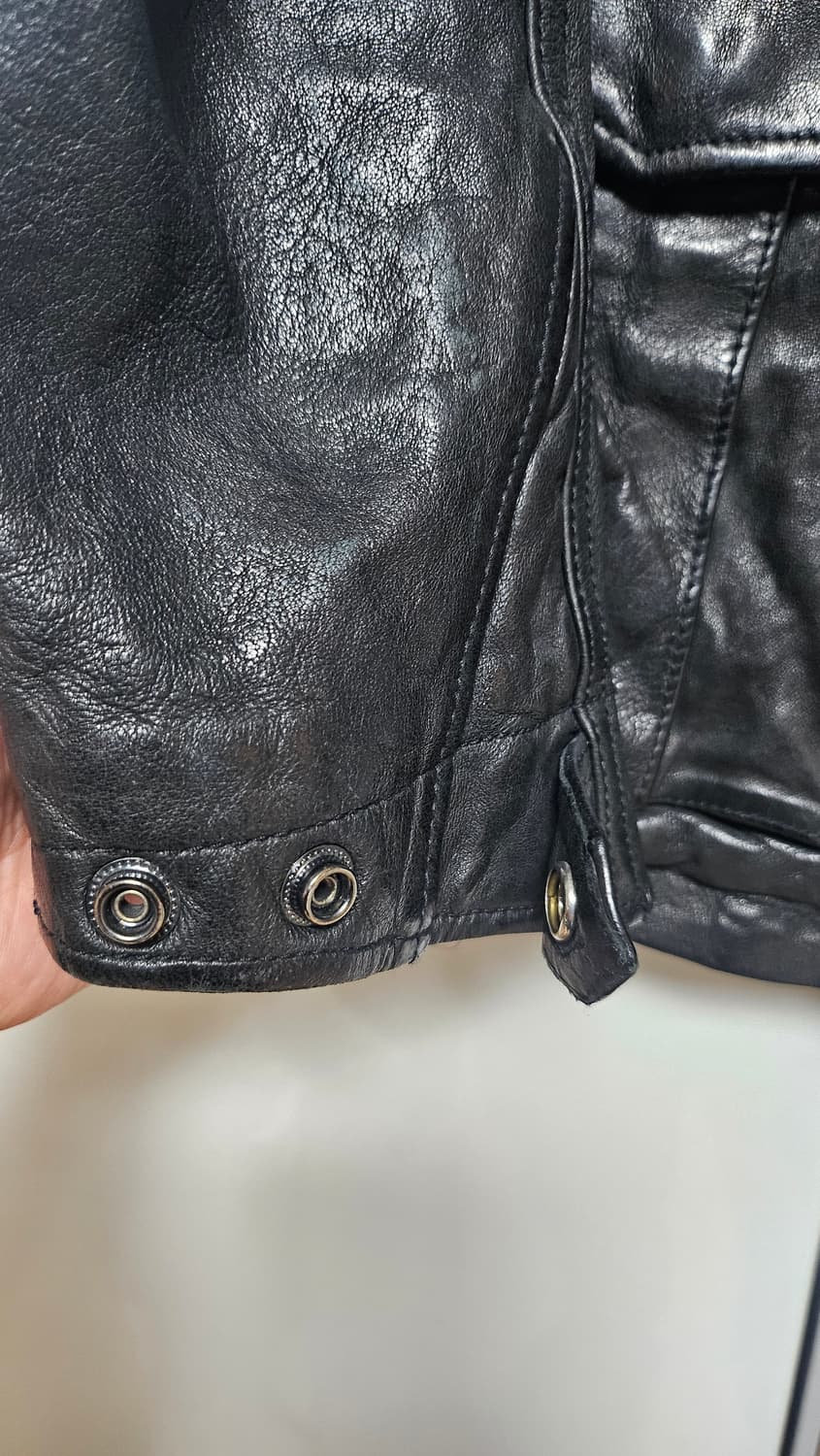 이탈리아 솔로프라 가죽 M65 필드 자켓 상품이미지6