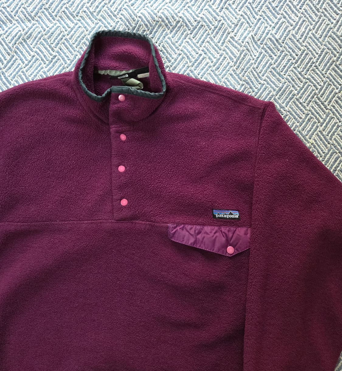 (M)파타고니아 자메이카 퍼플 신칠라 플리스 상품이미지2