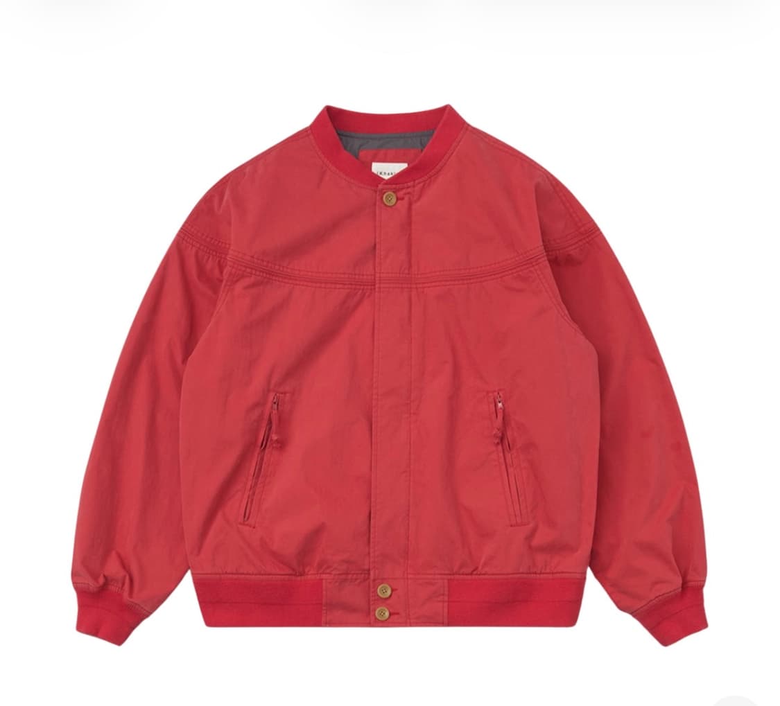 Khakis, 카키스 Washed Derby Jacket Red, L 상품이미지2