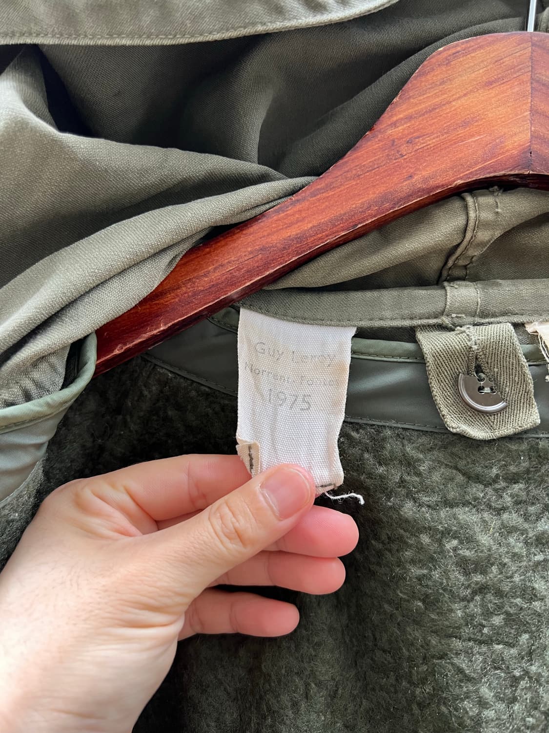 1970s FRENCH ARMY M-64 PARKA 프랑스모즈파카 개파카 상품이미지8