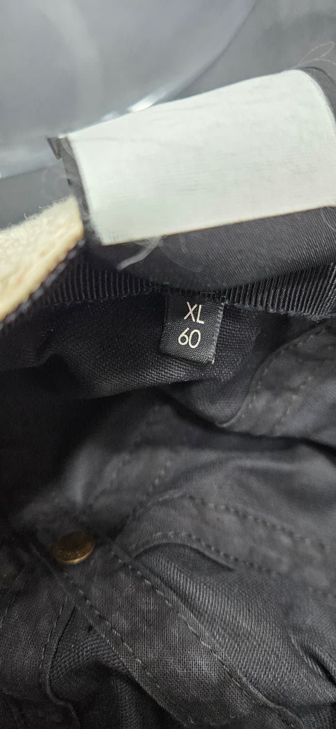 (정품)구찌 로고 헤어밴드 베이스볼 캡 60 XL 상품이미지7