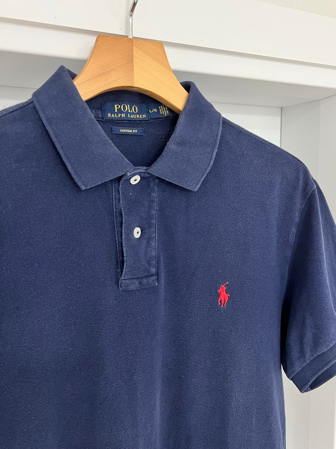 폴로 랄프로렌 네이비 카라티 상품이미지4