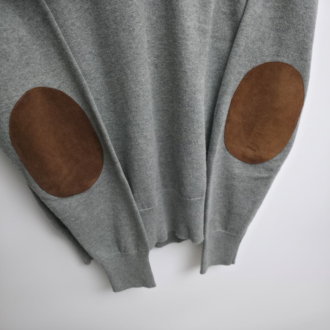 [S] 폴로 랄프로렌 엘보패치 브이넥 니트 그레이 상품이미지4