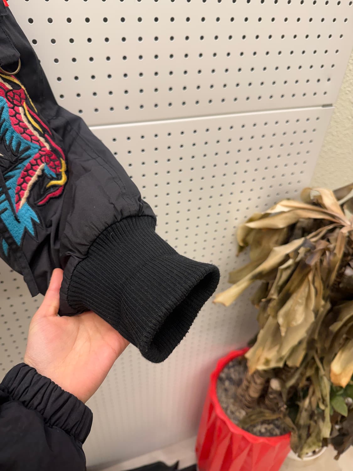 빈티지 드래곤 자수 MA-1 자켓 U465 상품이미지4