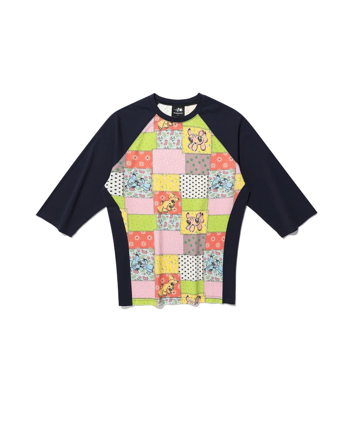 niceghostclub patchwork quilted printed  상품이미지1