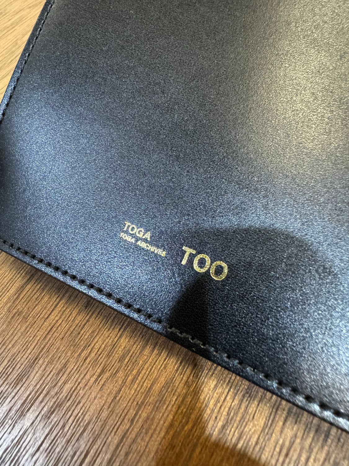 [OS] 토가 아카이브 레더 월렛 버건디  상품이미지4